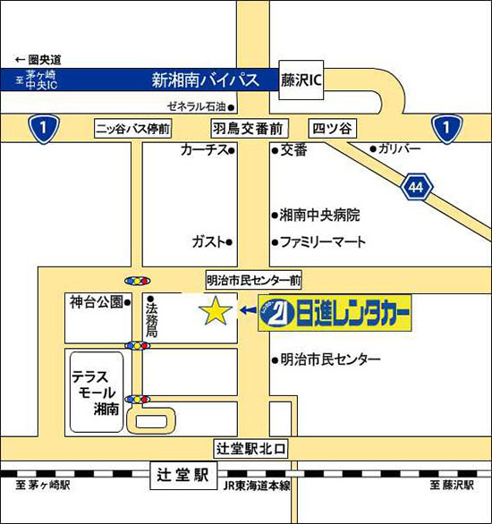 入間営業所 地図