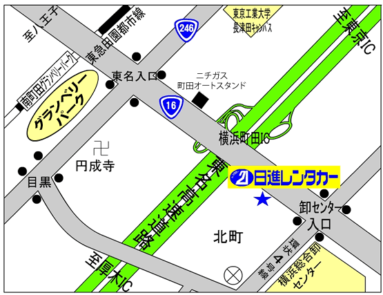 町田営業所 地図